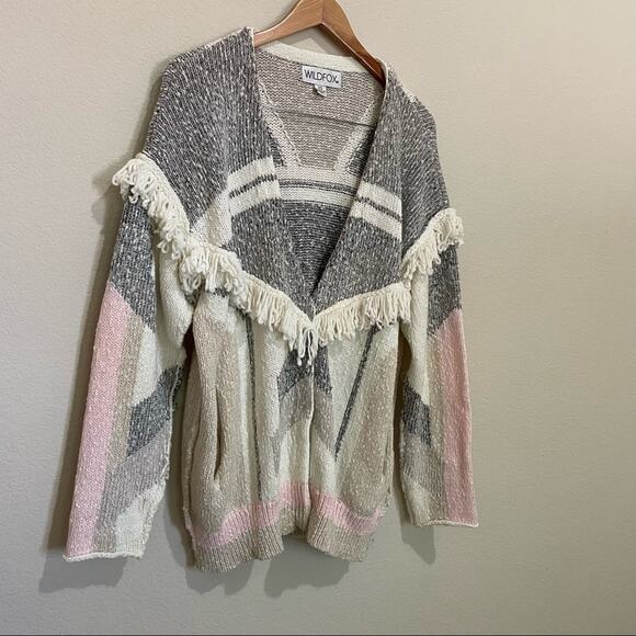 Wildfox Sunset Geometry Cardigan - Picture 4 of 7